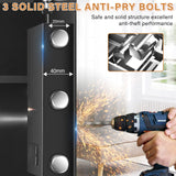 3.3 Cub Home Safe Fireproof Waterproof, Large Fire proof Safe Box with Fireproof Bag, Digital Keypad Key and Removable Shelf, Personal Security Safes for Home Money Jewellery Documents Valuables Pockrif