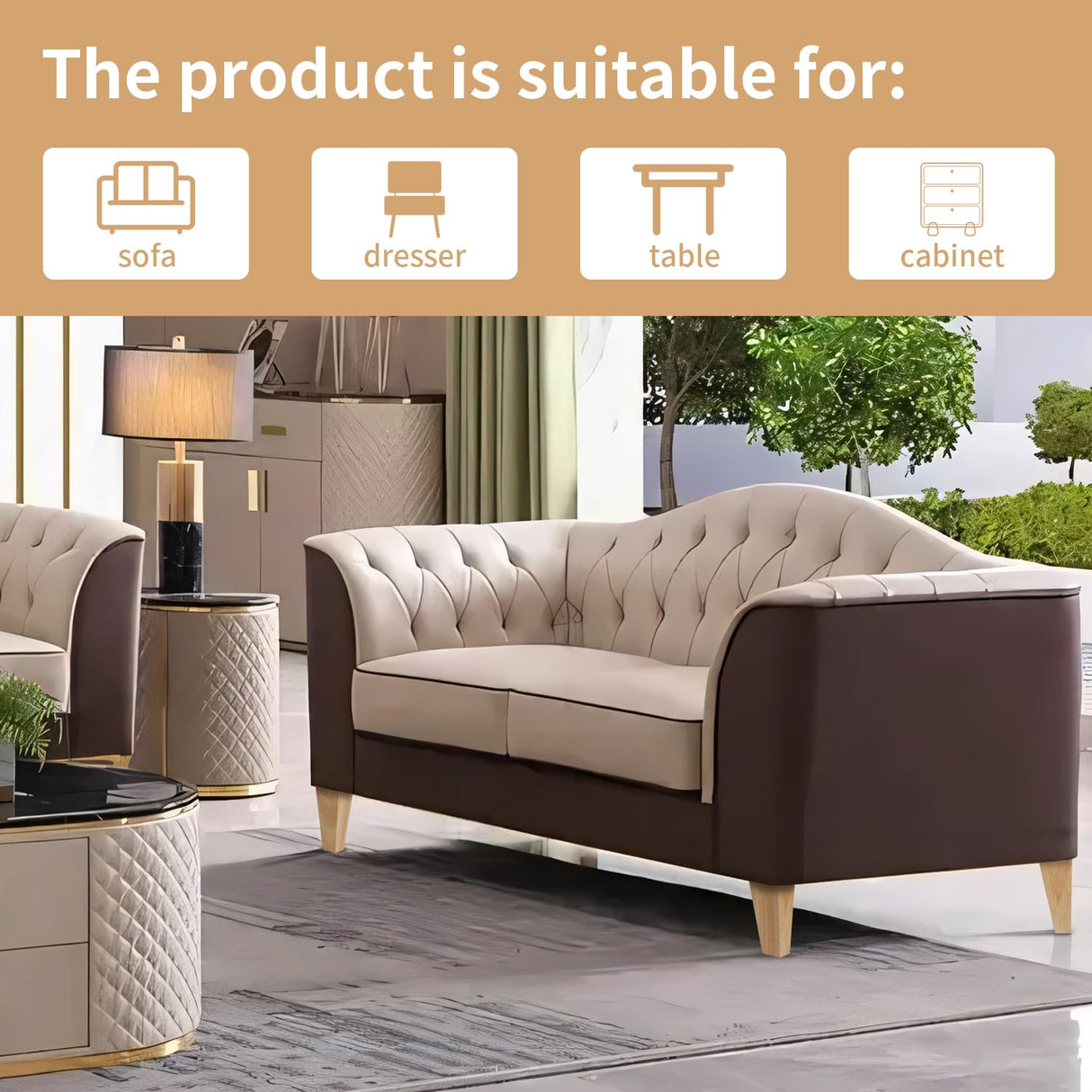 Alecutremy 4 Inch Mid Century Legs Wood Square Furniture Legs Set of 4 Tapered Sofa Feet Solid Wooden Replacement Legs for Couch Ottoman Cabinet Dreeser Bed Table DIY Alecutremy