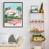 KTHOFCY 5D DIY Diamond Painting Kits for Adults Kids World Landscape(Las Vegas) Full Drill Embroidery Cross Stitch Crystal Rhinestone Paintings Pictures Arts Wall Decor Painting Dots Kits 15.7X11.8 IN KTHOFCY