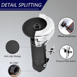 HYFN Air Cut Off Tool,2Pc 3-Inch Cutting Wheels,Cutoff Tool 20000RPM,Air Cutting Tool Wheel Protection,Air Tools Alloy Steel Complete,Pneumatic Cut Off Tool,Air Tool HYFN