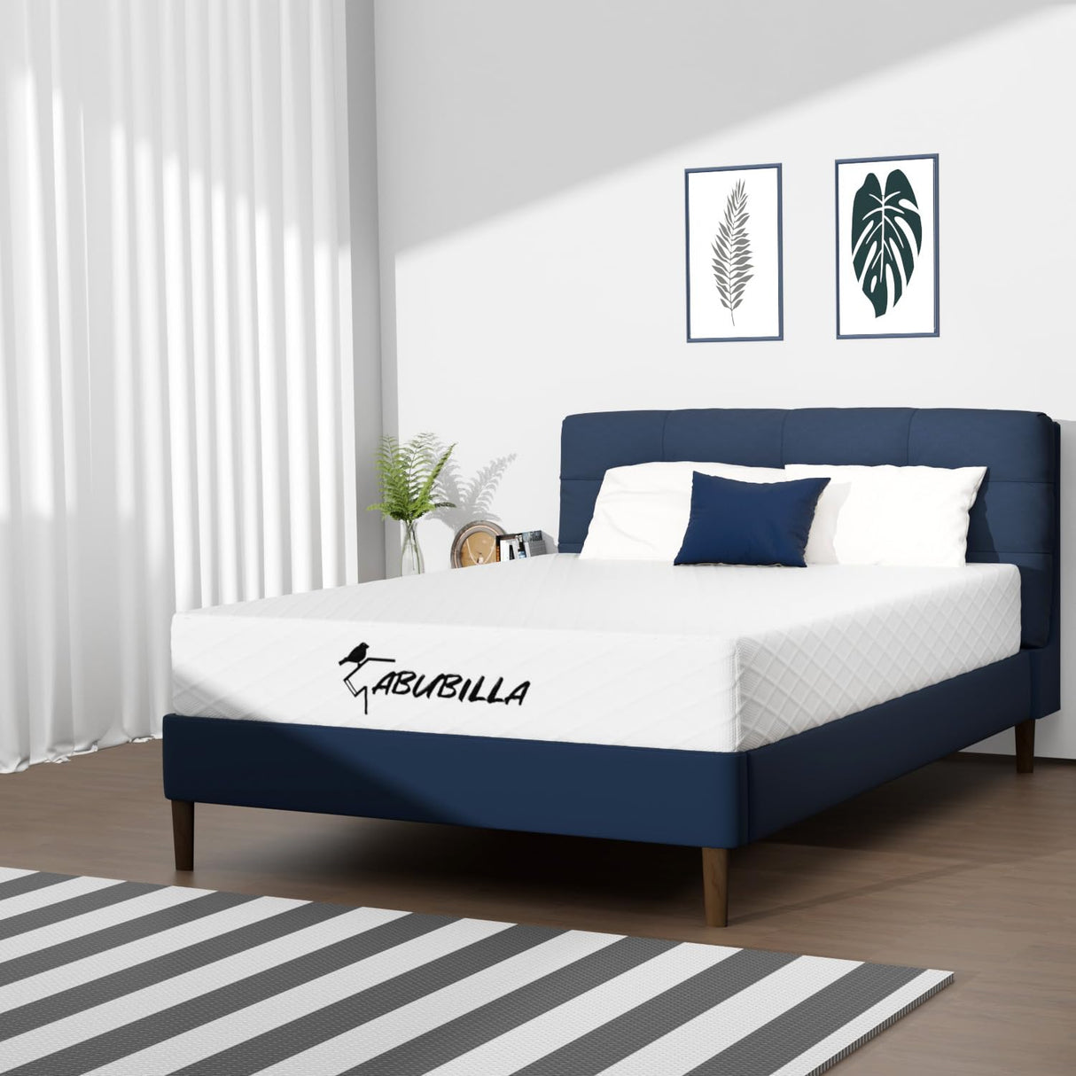 LIYIH Queen Size Mattress,10 Inch Queen Mattress,Guest Room Mattresses,Improves Sleep and Reduces Back Pain, CertiPUR-US Certified【New Version】 LIYIH