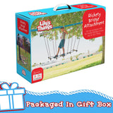 Lily's Things Rickety Bridge Attachment - Double Slackline & Ninja Line Accessories - Exclusively with Our Double Slackline Course Sets Lily's Things