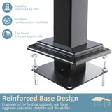 VIWAT Carport 10x15 FT Metal Carport with Enhanced Base Outdoor Heavy Duty Garage Galvanized Car Shelter for Pickup, Boat, Car and Tractors VIWAT