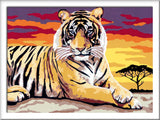 Ravensburger CreArt Majestic Tiger Paint by Numbers Kit for Kids - Painting Arts and Crafts for Ages 11 and Up Ravensburger