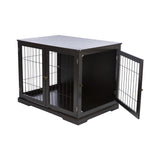 TRIXIE 38.7" Indoor Dog Crate, Wooden Crate Table for Dogs Up to 66 lb, Large Dog Kennel, Perfect in Any Room, Brown TRIXIE