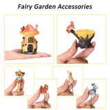 Sparkle Race Fairy Garden Accessories Kit with Miniature Figurines, Fairy Village Kit for Kids, Gnomes Garden Decorations, Outdoor & Indoor Ornaments Sparkle Race
