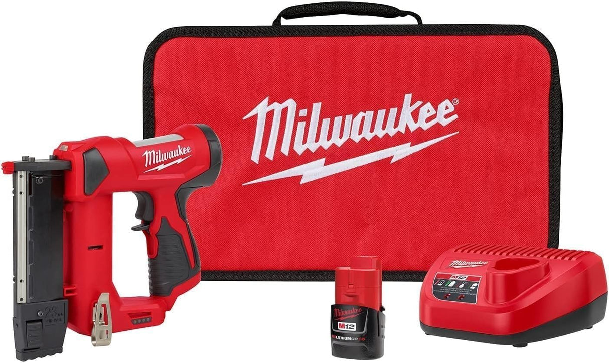 MILWAUKEE M12 23 Gauge PIN Nailer KIT (2540-21) Milwaukee