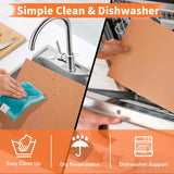 WIBIMEN Grill Mats for Outdoor Grill, Copper 7pcs Grill Mat, 100% Non-Stick PFOA Free 15.75 x 13", Heavy Duty, Reusable and Easy to Clean - Gas Charcoal & Electric BBQ WIBIMEN