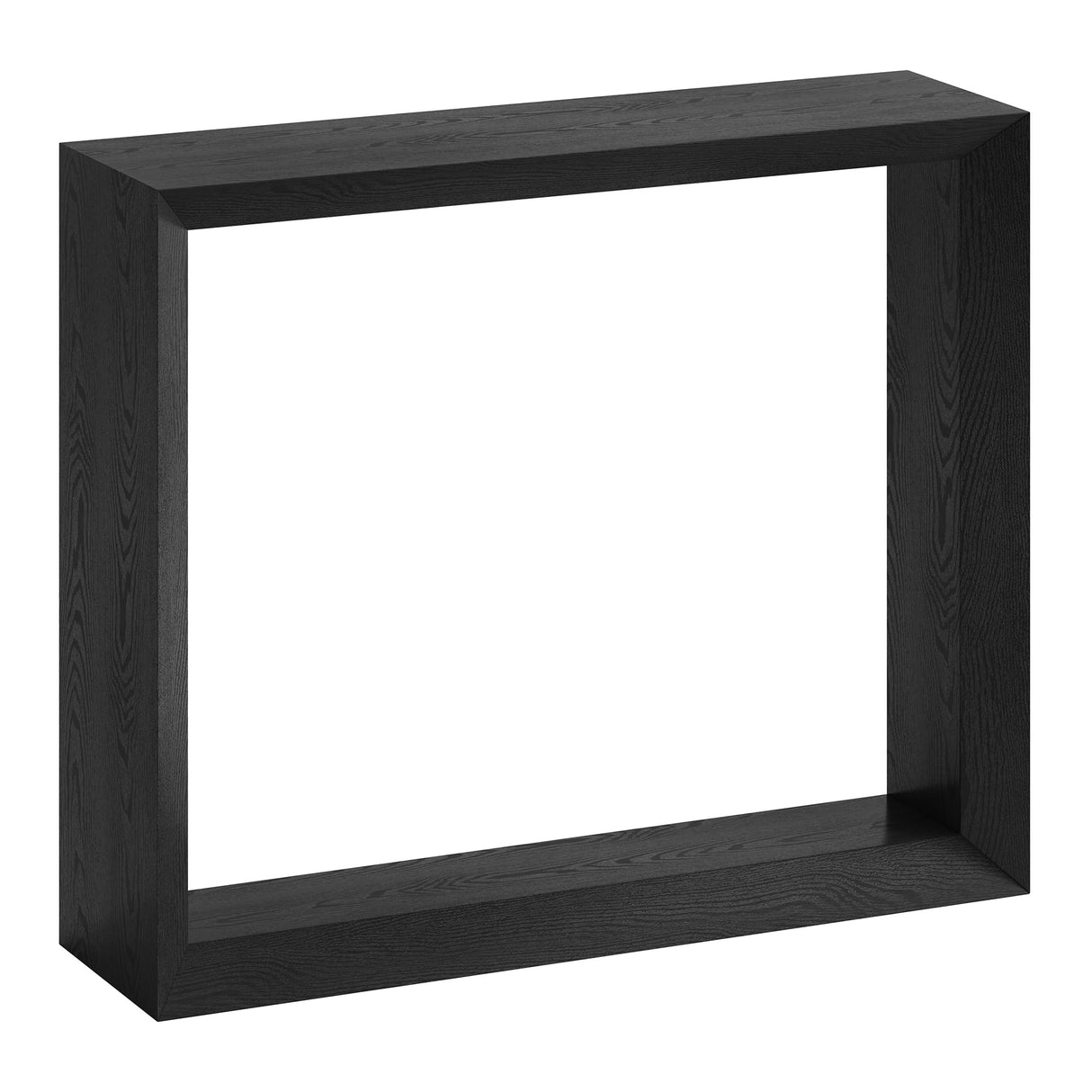 Henn&Hart 36" Wide Rectangular Console Table in Natural Black, for Home, Living Room, Bedroom, Entertainment Room, Office Henn&Hart