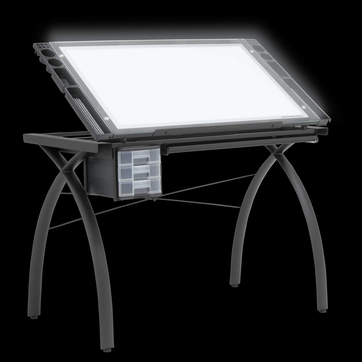 Futura Light Table for Artists, Drawing with Dimmable Light and Adjustable Top Artograph