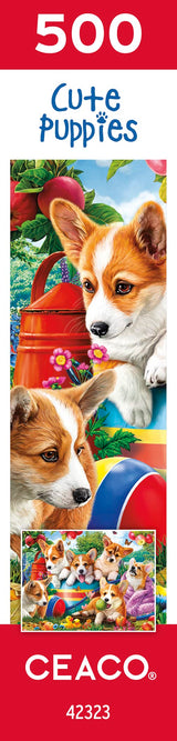 Ceaco - Cute Puppies - 500 Piece Jigsaw Puzzle Ceaco