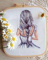 Nurge Adjustable Embroidery Table Stand and Embroidery Hoop Small-Medium , Cross Stitch Hoop Stand, Embroidery Hoop Holder. Hand Polished Natural Wood (Stand + No:2-3) Nurge