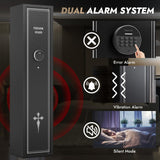 2-3 Gun Safe,Rifle Safe, Gun Safe for Rifles and Pistols, Quick Access Long Gun Safes for Rifles, Electronic Locking Gun Cabinet with Pistols Pockets ,Adjustable Gun Rack for Home, Office,Warehouse SAPITAL