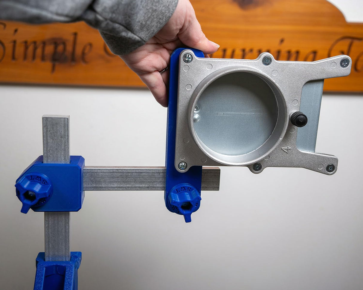 Simple Dust Collection System for Split-Bed Wood Lathe (Fits Wet/Dry Vac, JET 1221 Lathe) Simple Woodturning Tools