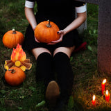 Ciieeo Artificial Fake Camp Led Campfire Lamp Props Campfire Night Light Realistic Log Flameless Candle Battery Operated Nightstand for Camping Home Decorations Ciieeo