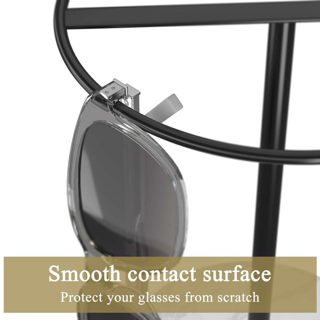 Josmimic Marble Sunglass Holder Organizer, Sunglass Holder, Eyeglass Display Stand Holder for Multiple Glasses Josmimic