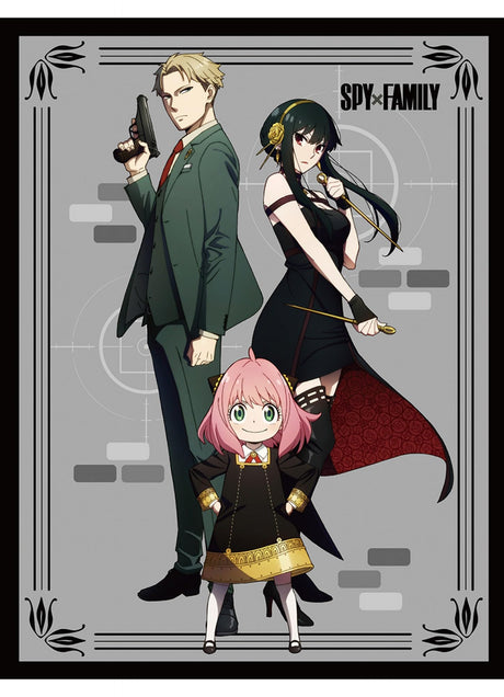 Great Eastern Entertainment Spy X Family - Cool Key Art Sublimation Throw Blanket 46" W x 60" H Great Eastern Entertainment