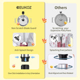 Immersion Blender 5 in 1 Handheld Blender - 1100W Scratch Resistant Blender Stick, 12 Speed and Turbo Boost Hand Blender with Chopper,Beaker,Whisk and Milk Frother for Milkshake Puree Smoothie Food CEUKOZ