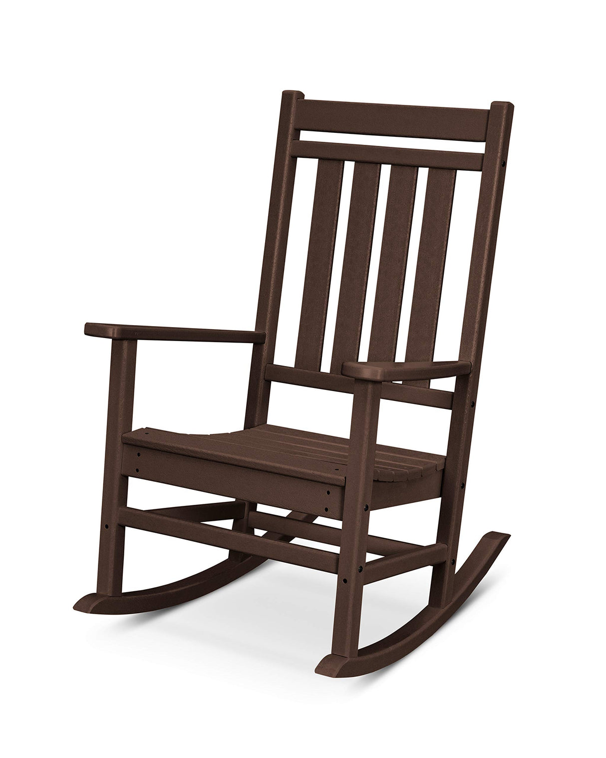 POLYWOOD® Estate Rocking Chair, Mahogany Polywood