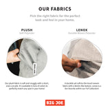 Big Joe Milano Lenox Denim Cobalt Beanbag Chair Big Joe