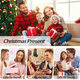 Wood Bead Garland for Christmas Tree, Christmas Wood Bead Garland Christmas Wooden Beads Garland Christmas Wood Garland Christmas Wood Bead Garland with Tassels Red and White Christmas Decor HEEYA