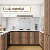 Abyssaly Wood Slat Wallpaper Peel and Stick, Brown Striped Wood Grain Contact Paper, Removable Self Adhesive Faux Wood Panel Wall Covering for Cabinets and Drawers 17.71 in X 118 in Abyssaly