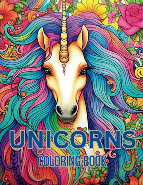 UNICORNS Coloring Book: Beautiful Unicorns Coloring Book For Ages 6+ WoodArtSupply