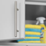 Prepac Elite Wall Mounted Storage Cabinet, 54" W x 24" H x 12" D, Light Gray Prepac