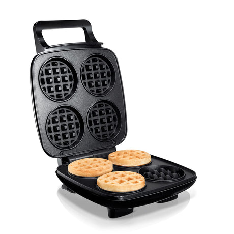 mywaffle Classic Waffle & Chaffle Maker - For Breakfast, Churro, Keto, Belgian and Dessert Waffles - Non-Stick Surface, Extra Deep Plates and Easy to Clean, Perfect for Individuals and Families homeart