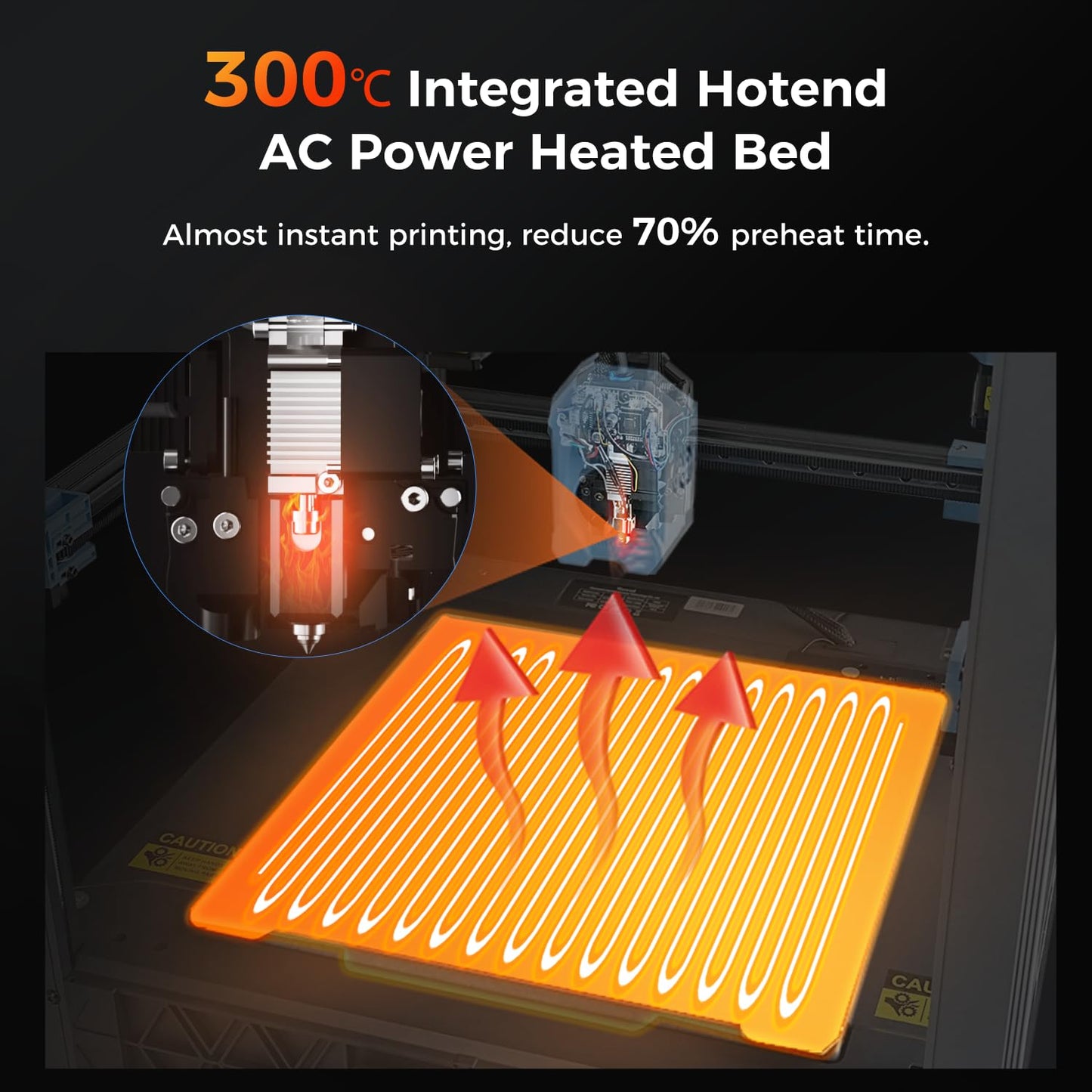 Sovol SV08 Core-XY 3D Printer Voron 2.4 Open Source, 700mm/s High Speed 3D Printers with 300℃ Clog-Free Hotend & Camera, Auto Leveling with 4 Independent Z Motors, Large Print Size 13.8x13.8x - WoodArtSupply