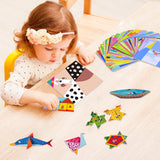 AluAbi Origami Kit for Kids, 144 Sheets Double Sided Origami Paper with Guiding Book, 72 Patterns Origami Set for Kids AluAbi