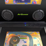 Legends Pinball Micro, Arcade Machine Console, Classic Retro Video Games, 50 Built in Licensed Pinball Games, Space Invaders, Bubble Bobble,Time Machine, WiFi, HDMI, Bluetooth AtGames