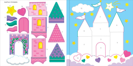 My First Color-by-Sticker Book - Unicorns & More PETER PAUPER PRESS