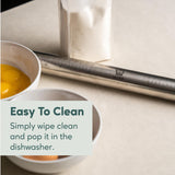 Ultra Cuisine French Rolling Pin for Baking – Tapered Stainless Steel Design with Measurements, Professional or Home Use with Pizza, Cookie, & Pastry Dough, or Fondant and Pie Crust – Dishwasher-Safe Ultra Cuisine