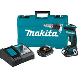 Makita XSF03R 18V LXT Lithium-Ion COMPACT Brushless Cordless Drywall Screwdriver Kit (2.0Ah) Makita