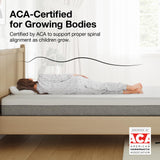 Novilla Full Mattress, 8 Inch Full Size Mattress, Gel Memory Foam Mattresses for Pressure Relief & Reliable Support & Cooling Night Sleep, CertiPUR-US Certified in a Box, White & Grey Novilla