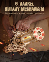 ROKR 3D Wooden Puzzles for Adults,Rotating-Barrel Machine,412 Piece 3D Puzzles,Gift for Adults and Teens ROKR