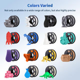 ANYCUBIC PLA Filament 1.75mm Bundle, 3D Printing PLA Filament 1.75mm Dimensional Accuracy +/- 0.02mm, 1KG Spool (2.2 lbs), 2KG Grey+Grey ANYCUBIC