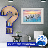 Focart 10 Pack Diamond Painting, Random Diamond Art Kits 5D Full Drill DIY Crafts for Home Wall Decor Gift Focart