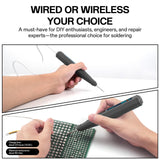 BK210 Soldering Iron Kit, 3200mAh Wireless Electric Soldering Iron Pen with Precision Soldering Tip (C210), LED Digital Display,Auto-Hibernation, for Precision Repair of Electronic Products (BK210) BAKON