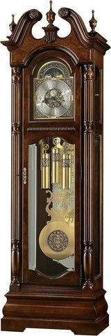 Howard Miller Vuchinich Grandfather Clock II, Wood Finish with Triple Chime Movement Floor Clocks, Swan-Neck Pediment Perfect for Home Decor, Living Room & Office Heirloom Modern Timepiece Howard Miller