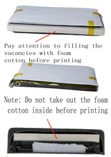 Youkang Sublimation Wallet Women's Zipper Card Holder Storage Bag Women's Travel Clutch Wristband DIY Craft (Black) Youkang