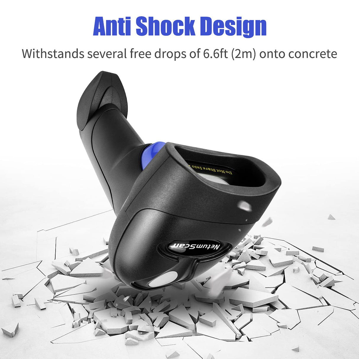 Handheld USB QR Barcode Scanner Reader for Computers, NetumScan Handheld Wired Automatic 1D 2D Image Bar Code Scanners for Mobile Payment, Store, Supermarket, Warehouse NetumScan