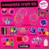 Headband Making Kit for Girls - Make Your Own Fashion Headbands for Kids - DIY Hair Accessories for Girls 4-6 - Arts & Crafts Best Birthday Gifts Ideas - Art Gift for 4 5 6 7+ Year Old Girl THE SCHOLAR ANT