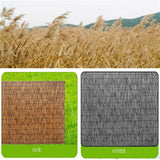 Bamboo Fence Rolls 1-8 Feet High X 1-50feet Length Bamboo Privacy Screen Prevent Leaves Falling Off Decorative Fencing for Outdoor Garden Natural Bamboo Fencing Roll for Balcony Window Indoor Outdoor WoodArtSupply