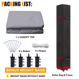 COOSHADE Easy Pop Up Tent 8x8Ft(Grey) COOSHADE