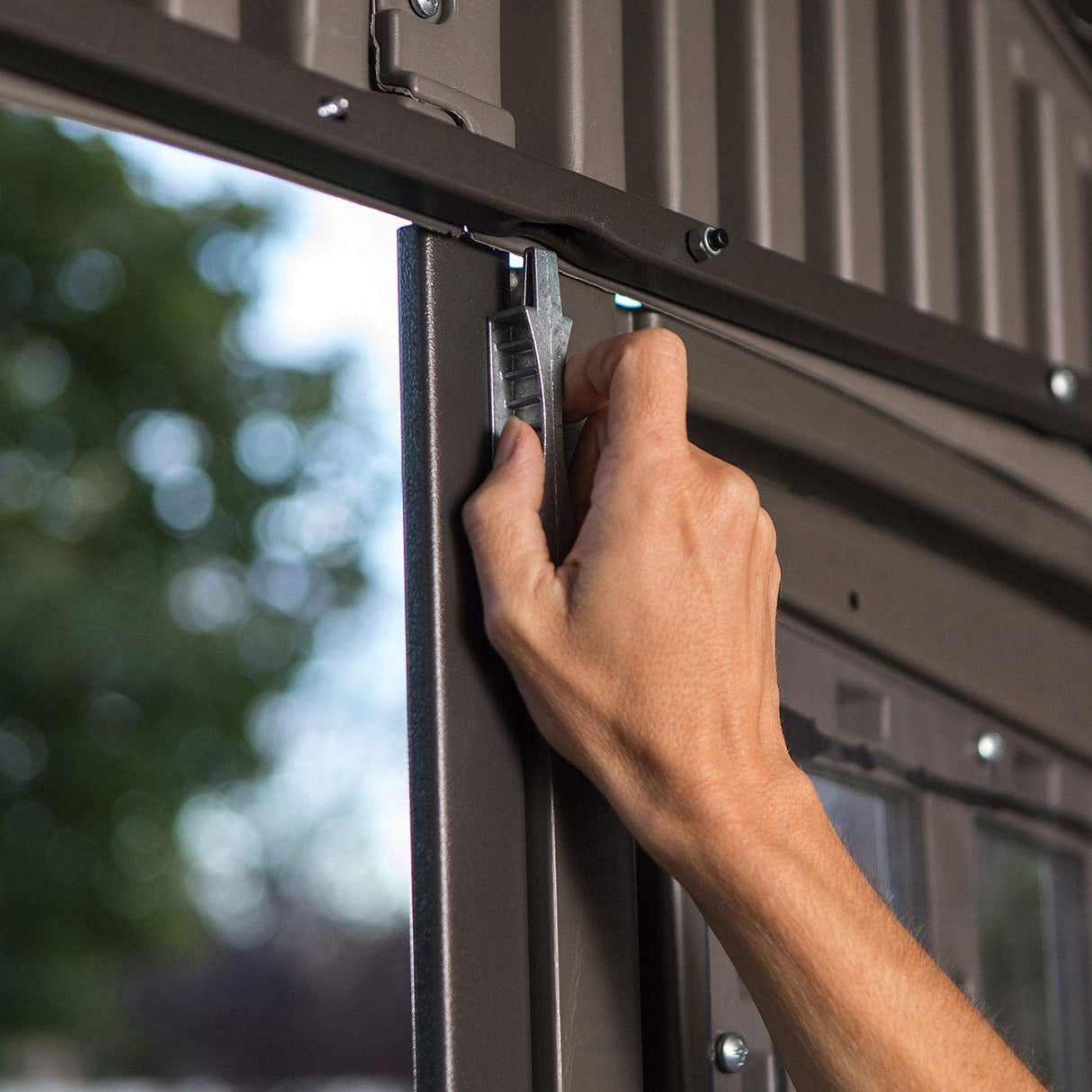 Lifetime 10' x 8' Rough Cut Outdoor Storage Shed Lifetime