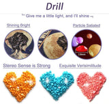 VeGuude Diamond Painting Kits for Adults, 6 Pack Van Gogh Starry Night Diamond Art Kits, 5D Full Drill DIY Crafts for Adults Home Wall Decor Sunflower Irises Café Terrace at Night [12x16in] VeGuude