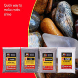 MJR Tumblers Refill Grit Kit w Premium Quality Extreme Polish 12,000 Grit Sub Micron Aluminum Oxide Polish for Unparalleled Result. for 6lb Rock Tumblers w Silicon Carbide, Disabled and Veteran Owned MJR Tumblers