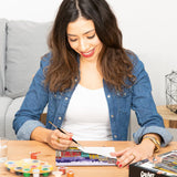 Ravensburger Relax CreArt Lisbon Paint by Numbers Kit | Perfect DIY Art Gift for Adults, Stress Relief, and Creative Hobby Ravensburger